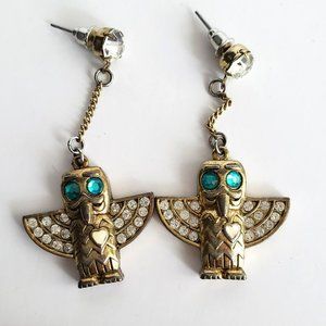 Boho Chic Owl Earrings